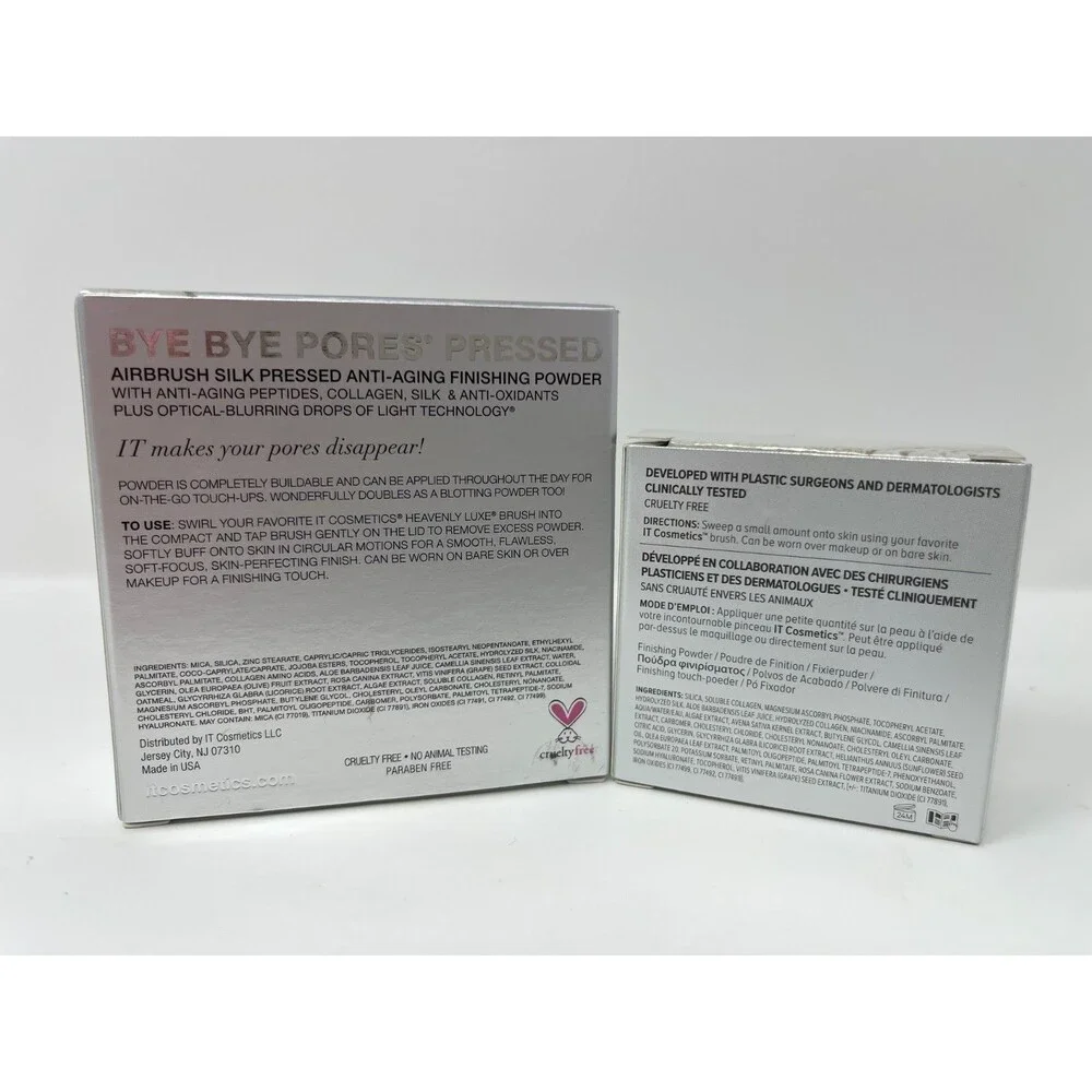 IT Cosmetics Bye Bye Pores Pressed Airbush Finish Powder Translucent .31 .23 Oz